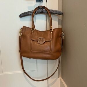 Tory Burch Amanda Leather Hobo Bag